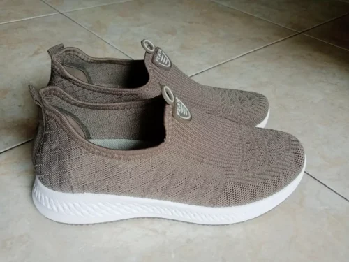 Sepatu Slip On Terbaru Sneakers Wanita photo review